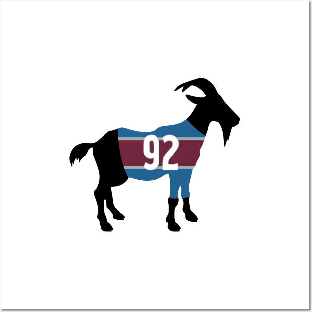 Gabriel Landeskog GOAT Wall Art by cwijeta